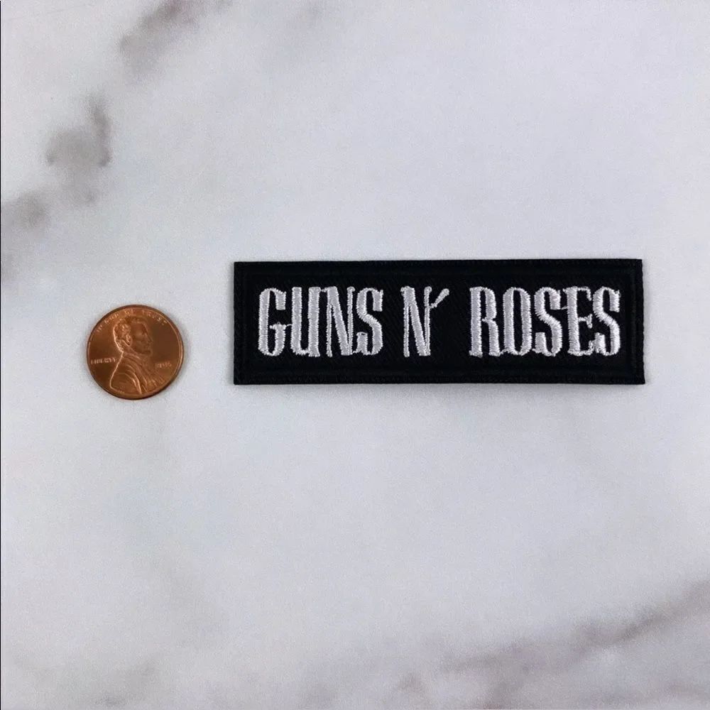 Guns N Roses Band Plain Embroidered Patch - Picture 2 of 3